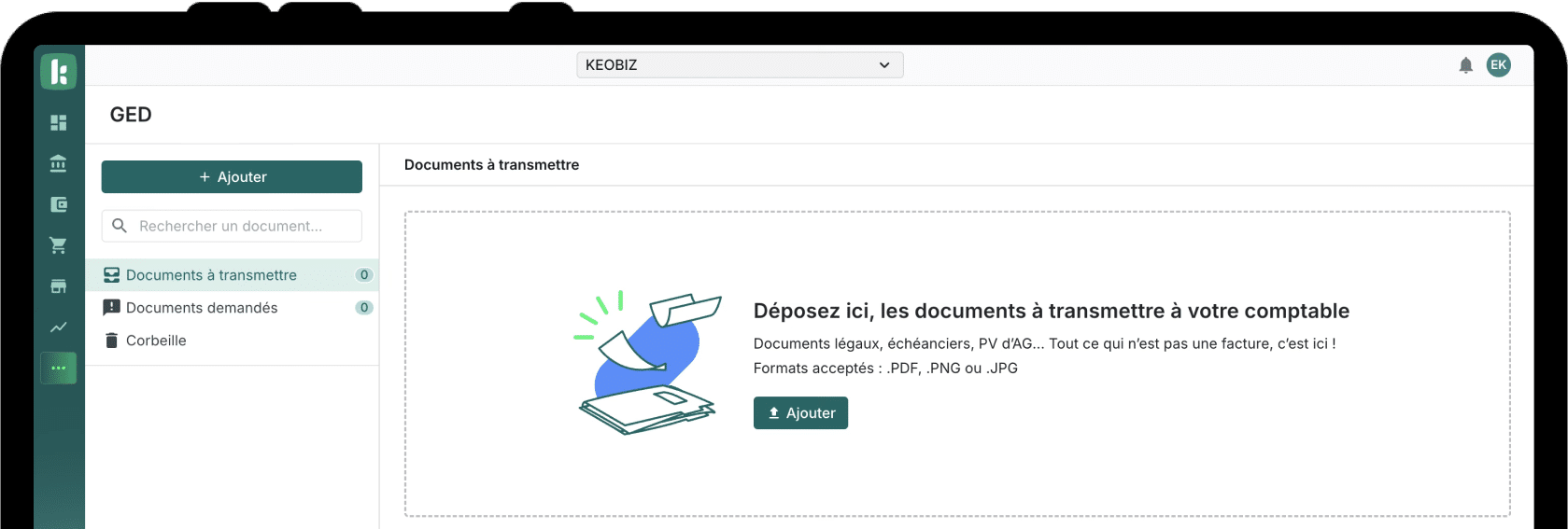 Communication avec votre comptable