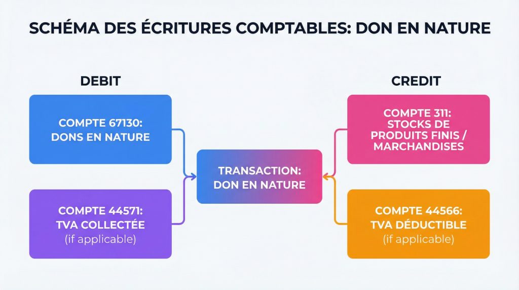 Don compte comptable 2026: guide pratique et écritures